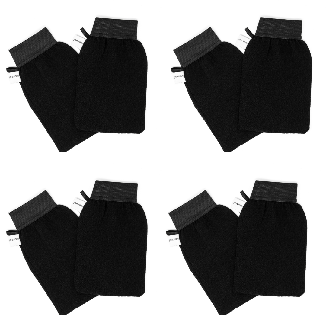 1 Year Supply of Polished Exfoliating Mittens – Zena Foster